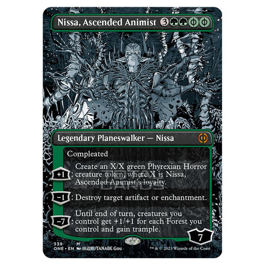 Magic The Gathering - Phyrexia - All Will Be One - Nissa, Ascended Animist - 339/271