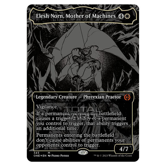 Magic The Gathering - Phyrexia - All Will Be One - Elesh Norn, Mother of Machines - 345/271