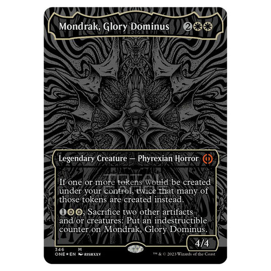 Magic The Gathering - Phyrexia - All Will Be One - Mondrak, Glory Dominus - 346/271