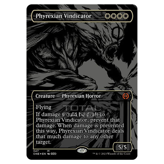 Magic The Gathering - Phyrexia - All Will Be One - Phyrexian Vindicator - 347/271