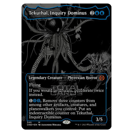 Magic The Gathering - Phyrexia - All Will Be One - Tekuthal, Inquiry Dominus - 349/271