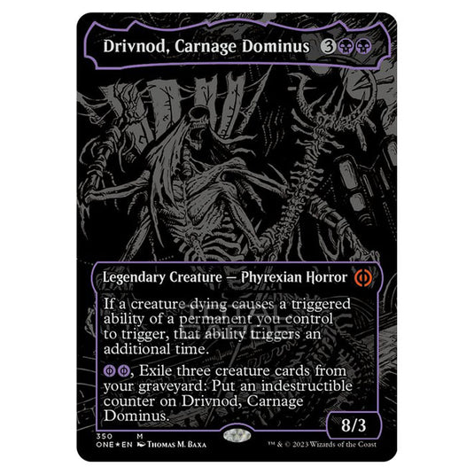 Magic The Gathering - Phyrexia - All Will Be One - Drivnod, Carnage Dominus - 350/271