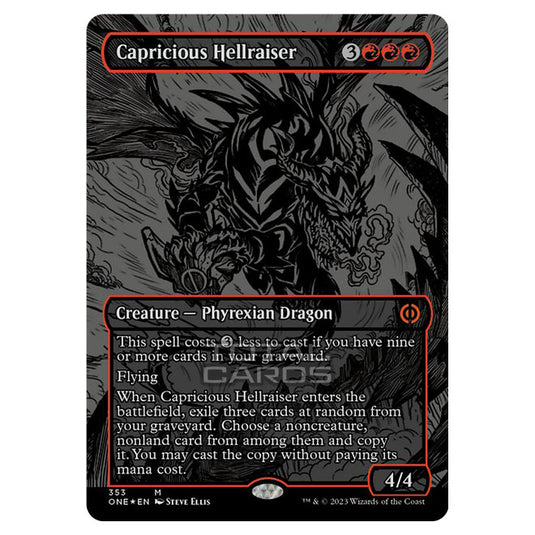 Magic The Gathering - Phyrexia - All Will Be One - Capricious Hellraiser - 353/271