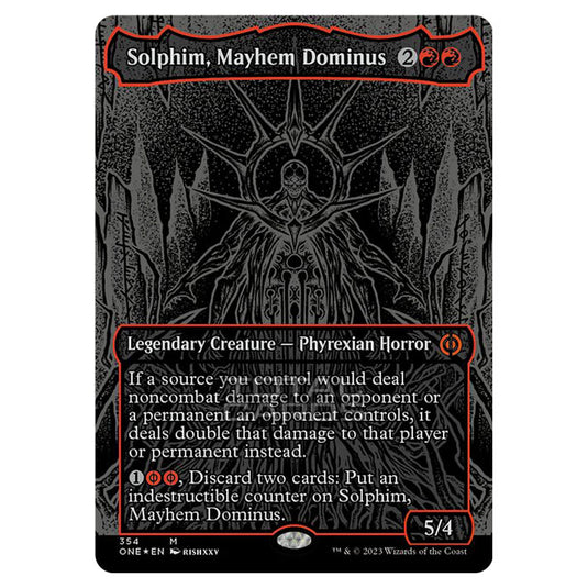 Magic The Gathering - Phyrexia - All Will Be One - Solphim, Mayhem Dominus - 354/271