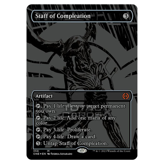 Magic The Gathering - Phyrexia - All Will Be One - Staff of Compleation - 358/271