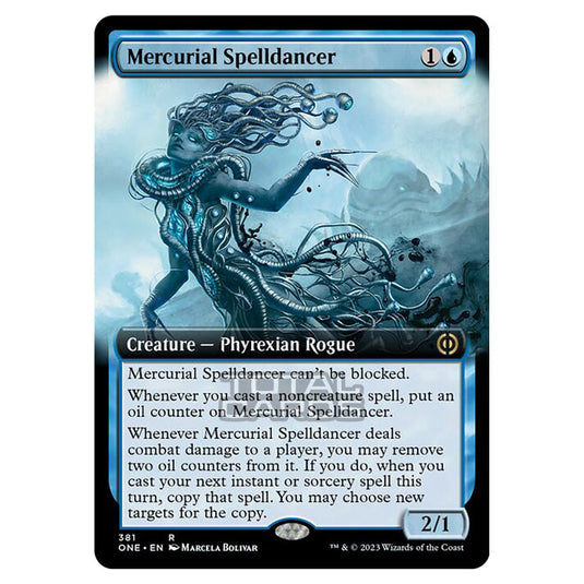 Magic The Gathering - Phyrexia - All Will Be One - Mercurial Spelldancer - 381/271