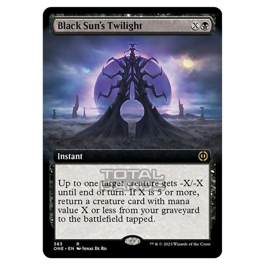 Magic The Gathering - Phyrexia - All Will Be One - Black Sun's Twilight - 383/271