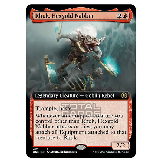 Magic The Gathering - Phyrexia - All Will Be One - Rhuk, Hexgold Nabber - 412/271