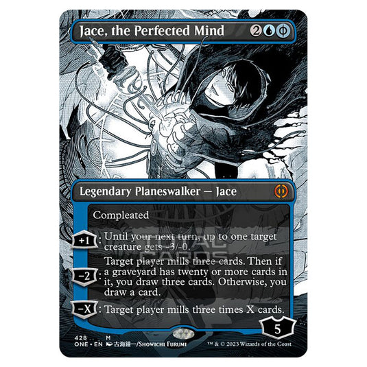 Magic The Gathering - Phyrexia - All Will Be One - Jace, the Perfected Mind - 428/271