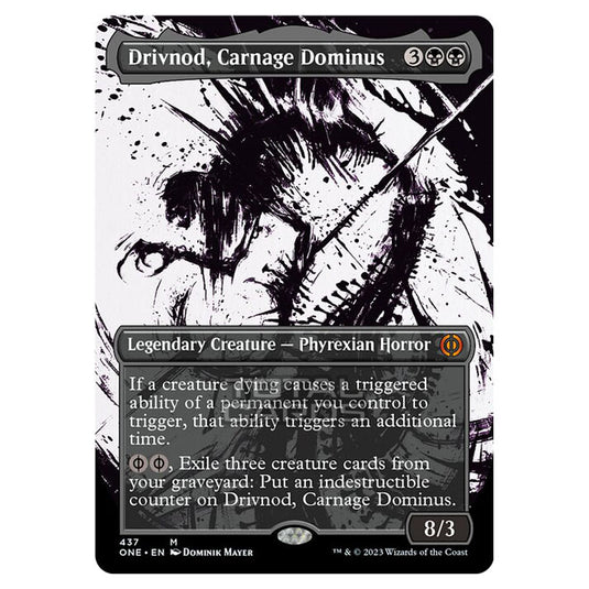 Magic The Gathering - Phyrexia - All Will Be One - Drivnod, Carnage Dominus - 437/271