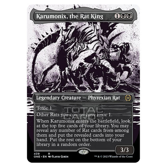 Magic The Gathering - Phyrexia - All Will Be One - Karumonix, the Rat King - 439/271