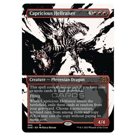 Magic The Gathering - Phyrexia - All Will Be One - Capricious Hellraiser - 444/271