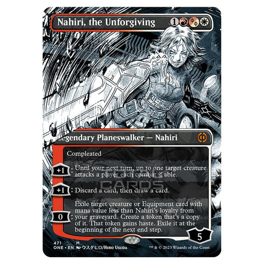 Magic The Gathering - Phyrexia - All Will Be One - Nahiri, the Unforgiving - 471/271