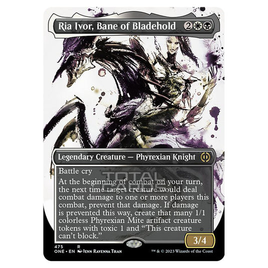 Magic The Gathering - Phyrexia - All Will Be One - Ria Ivor, Bane of Bladehold - 475/271