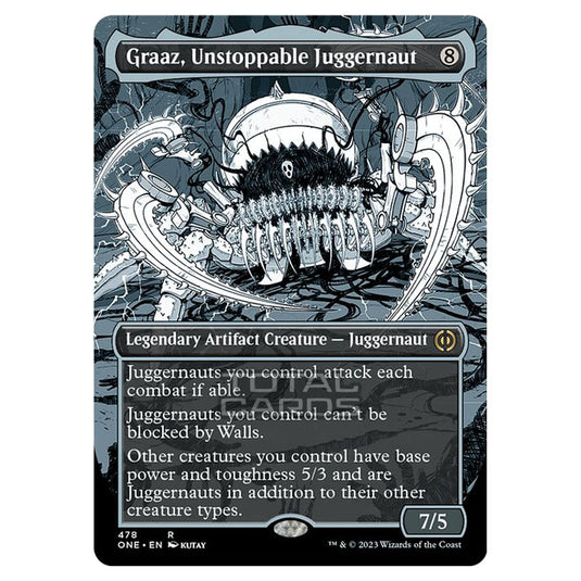 Magic The Gathering - Phyrexia - All Will Be One - Graaz, Unstoppable Juggernaut - 478/271