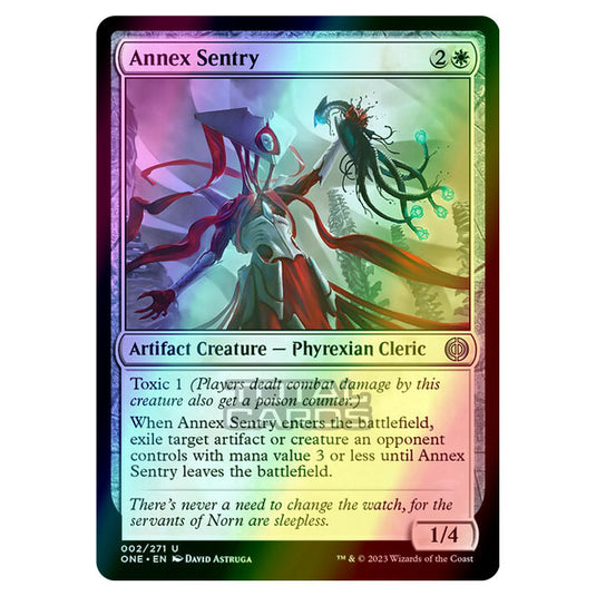 Magic The Gathering - Phyrexia - All Will Be One - Annex Sentry - 2/271 (Foil)