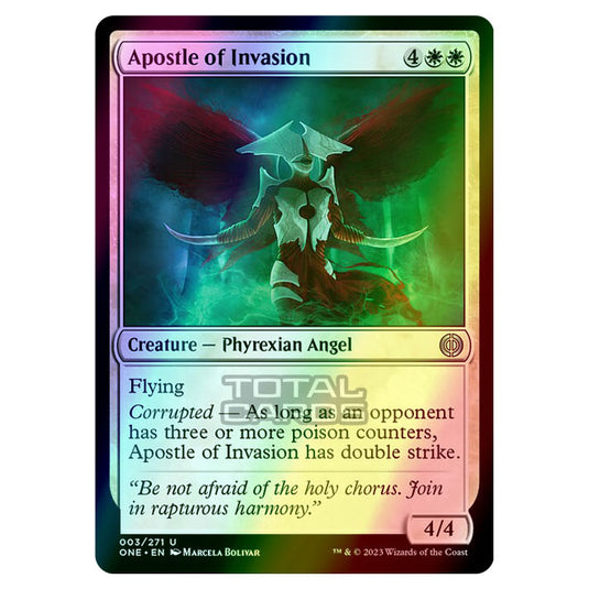 Magic The Gathering - Phyrexia - All Will Be One - Apostle of Invasion - 3/271 (Foil)