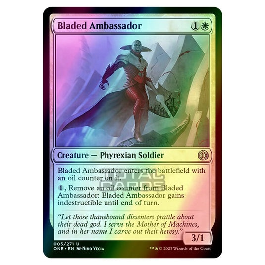 Magic The Gathering - Phyrexia - All Will Be One - Bladed Ambassador - 5/271 (Foil)