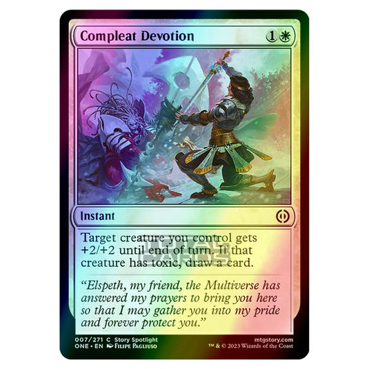 Magic The Gathering - Phyrexia - All Will Be One - Compleat Devotion - 7/271 (Foil)