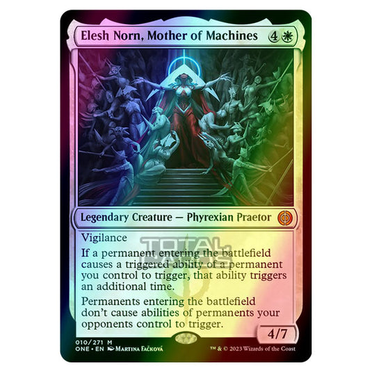 Magic The Gathering - Phyrexia - All Will Be One - Elesh Norn, Mother of Machines - 10/271 (Foil)