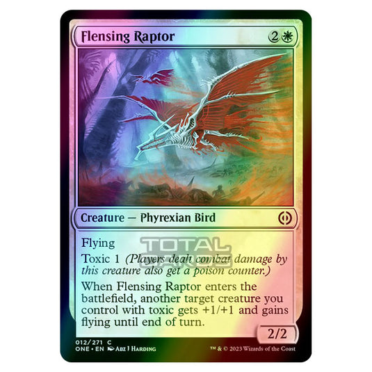 Magic The Gathering - Phyrexia - All Will Be One - Flensing Raptor - 12/271 (Foil)