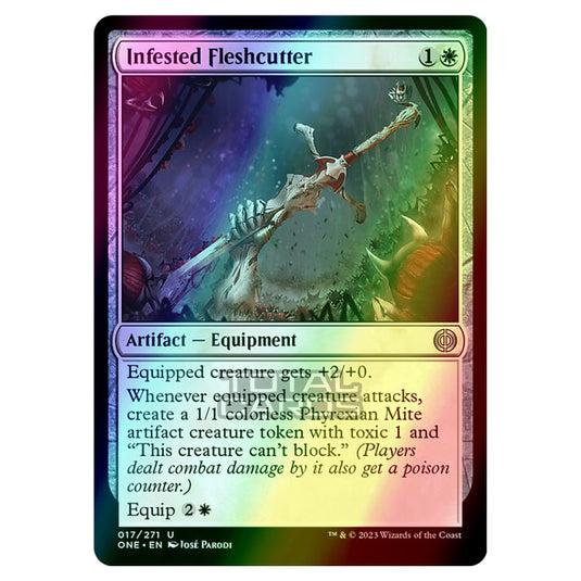 Magic The Gathering - Phyrexia - All Will Be One - Infested Fleshcutter - 17/271 (Foil)