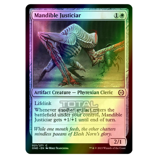 Magic The Gathering - Phyrexia - All Will Be One - Mandible Justiciar - 21/271 (Foil)
