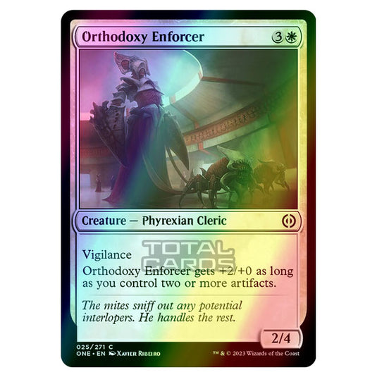 Magic The Gathering - Phyrexia - All Will Be One - Orthodoxy Enforcer - 25/271 (Foil)