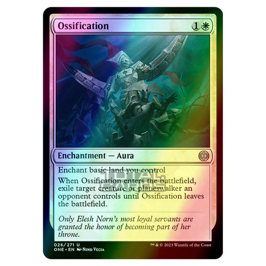 Magic The Gathering - Phyrexia - All Will Be One - Ossification - 26/271 (Foil)