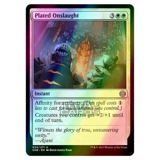 Magic The Gathering - Phyrexia - All Will Be One - Plated Onslaught - 29/271 (Foil)