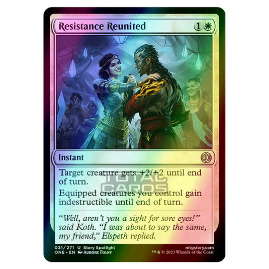 Magic The Gathering - Phyrexia - All Will Be One - Resistance Reunited - 31/271 (Foil)