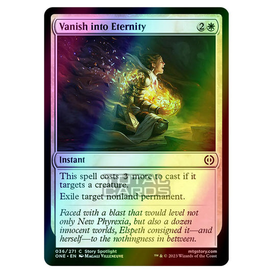 Magic The Gathering - Phyrexia - All Will Be One - Vanish into Eternity - 36/271 (Foil)