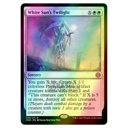 Magic The Gathering - Phyrexia - All Will Be One - White Sun's Twilight - 38/271 (Foil)