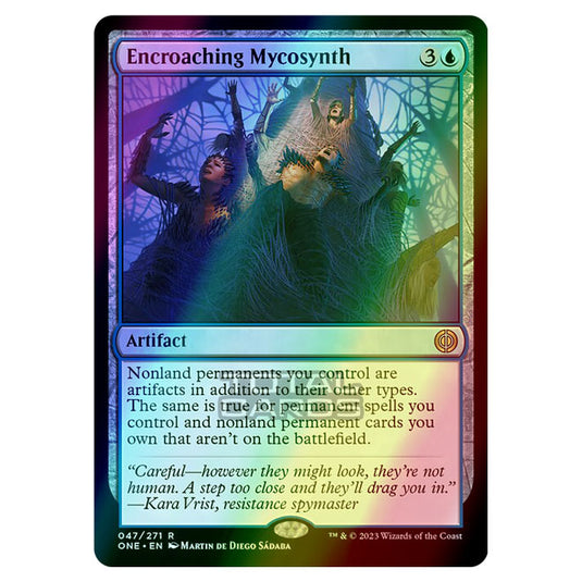 Magic The Gathering - Phyrexia - All Will Be One - Encroaching Mycosynth - 47/271 (Foil)