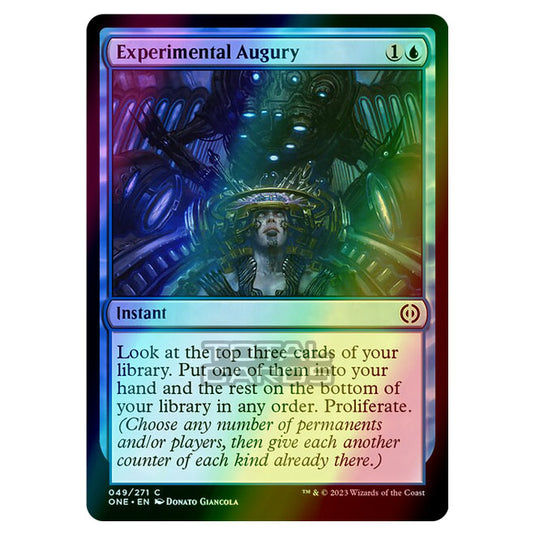 Magic The Gathering - Phyrexia - All Will Be One - Experimental Augury - 49/271 (Foil)
