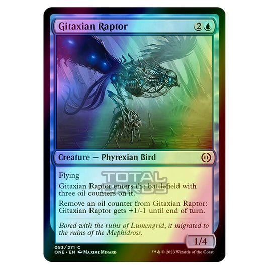 Magic The Gathering - Phyrexia - All Will Be One - Gitaxian Raptor - 53/271 (Foil)