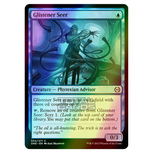 Magic The Gathering - Phyrexia - All Will Be One - Glistener Seer - 54 Magic The Gathering - Phyrexia - All Will Be One - Glistener Seer - 54