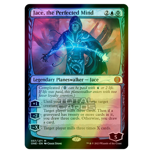 Magic The Gathering - Phyrexia - All Will Be One - Jace, the Perfected Mind - 57/271 (Foil)