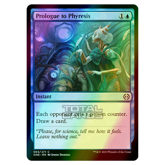 Magic The Gathering - Phyrexia - All Will Be One - Prologue to Phyresis - 65/271 (Foil)