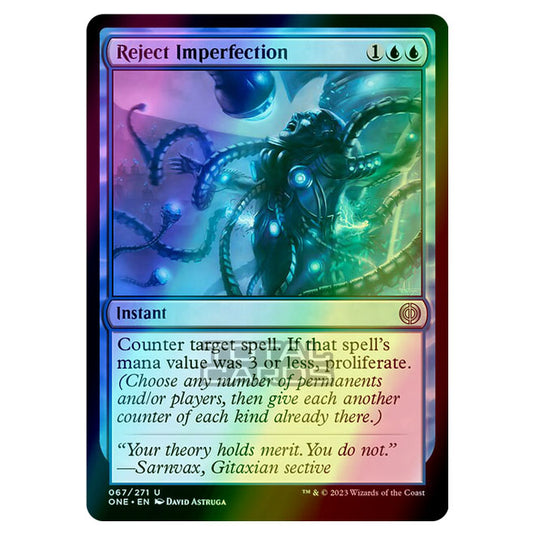 Magic The Gathering - Phyrexia - All Will Be One - Reject Imperfection - 67/271 (Foil)