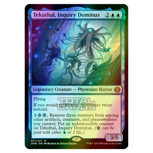 Magic The Gathering - Phyrexia - All Will Be One - Tekuthal, Inquiry Dominus - 71/271 (Foil)