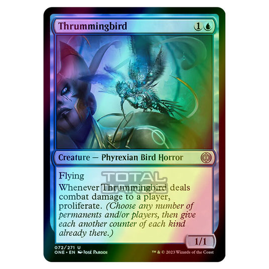 Magic The Gathering - Phyrexia - All Will Be One - Thrummingbird - 72/271 (Foil)