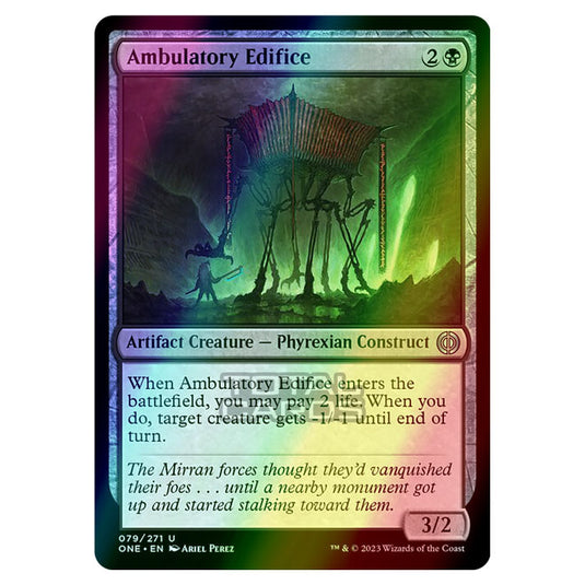 Magic The Gathering - Phyrexia - All Will Be One - Ambulatory Edifice - 79/271 (Foil)