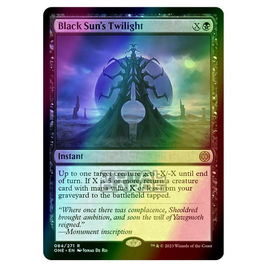 Magic The Gathering - Phyrexia - All Will Be One - Black Sun's Twilight - 84/271 (Foil)