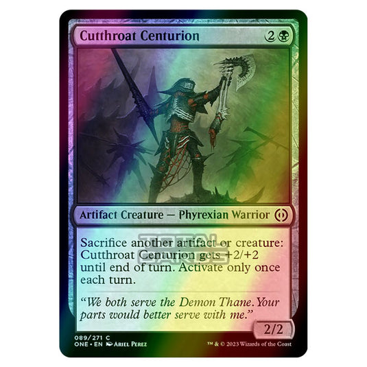 Magic The Gathering - Phyrexia - All Will Be One - Cutthroat Centurion - 89/271 (Foil)