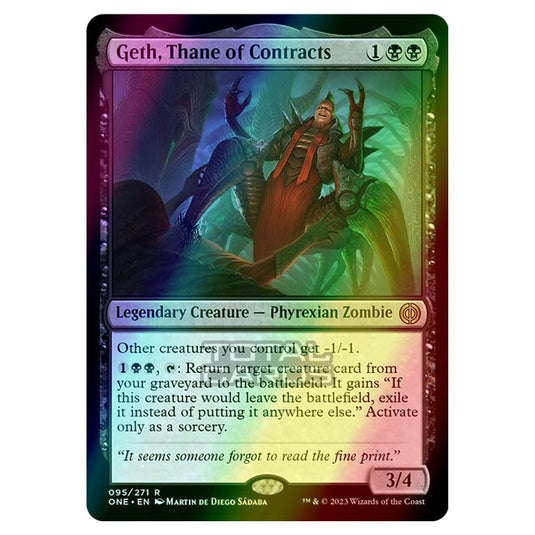 Magic The Gathering - Phyrexia - All Will Be One - Geth, Thane of Contracts - 95/271 (Foil)