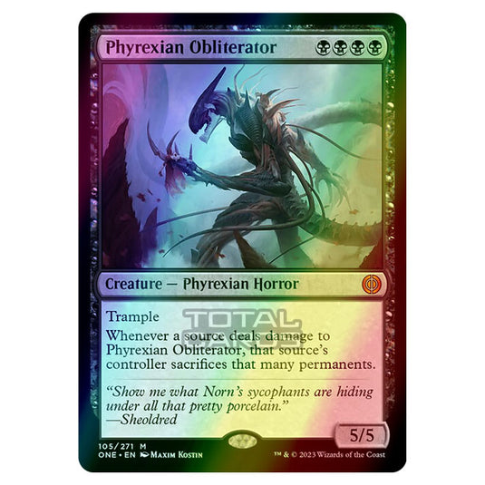 Magic The Gathering - Phyrexia - All Will Be One - Phyrexian Obliterator - 105/271 (Foil)
