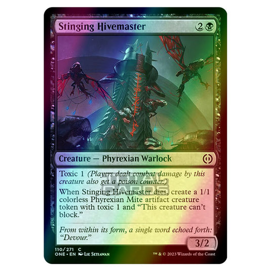 Magic The Gathering - Phyrexia - All Will Be One - Stinging Hivemaster - 110/271 (Foil)