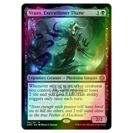 Magic The Gathering - Phyrexia - All Will Be One - Vraan, Executioner Thane - 114/271 (Foil)