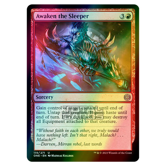 Magic The Gathering - Phyrexia - All Will Be One - Awaken the Sleeper - 119/271 (Foil)